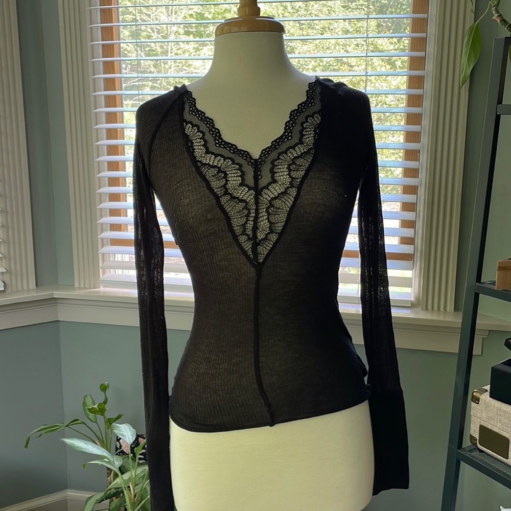 Out from under lace top